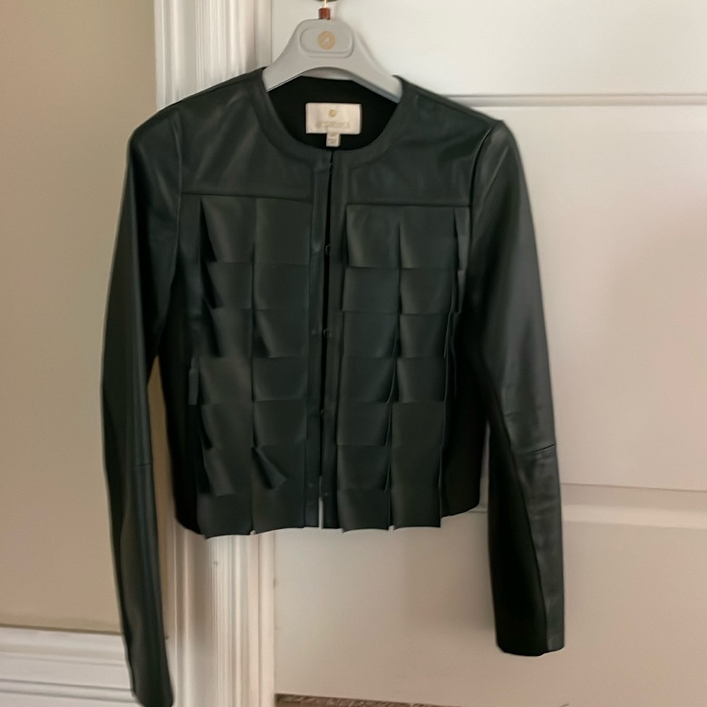 Leather jacket